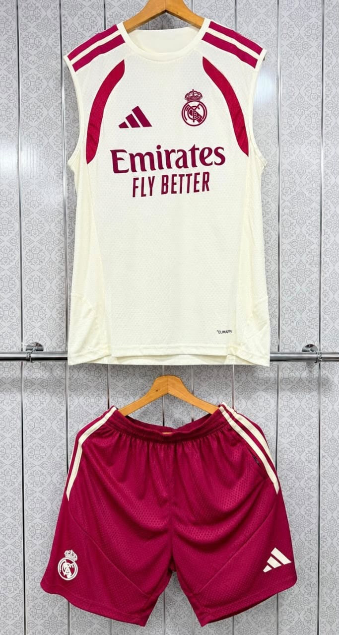 Maillot entraînement LDC réal Madrid
