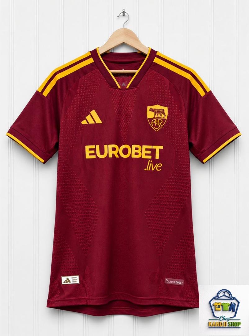 Maillot domicile as Roma